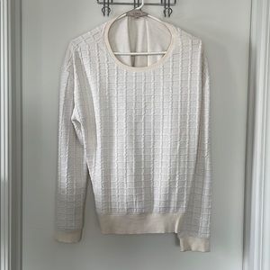 Cream sweater